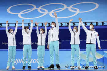 Legal issue delays team figure skating medal ceremony at Winter Olympics