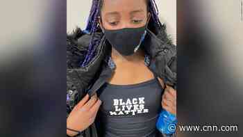 A 12-year-old Black swimmer was nearly disqualified from a Wisconsin swim meet for wearing a 'Black Lives Matter' swimsuit
