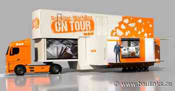 Schlüter-WorkBox on Tour mit viel Wissenswertem rund um die Fliesenverlegung