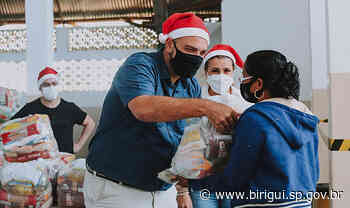 Fundo Social de Solidariedade de Birigui beneficia 1.000 famílias cadastradas com cestas natalinas - Prefeitura de Birigui