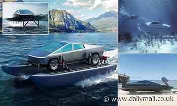Tech: Incredible Cybercat accessory transforms Tesla's Cybertruck into a CATAMARAN within minutes