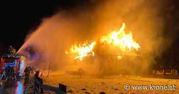 Brandursache geklärt - Undichte Stelle im Kamin löste Feuerinferno aus - Kronen Zeitung