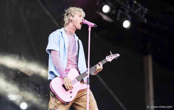 Machine Gun Kelly teases new ‘Mainstream Sellout’ music and unveils new guitar