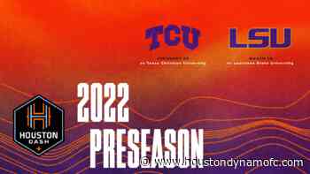 Houston Dash announce 2022 preseason schedule | Houston Dynamo - Houston Dynamo FC