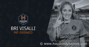 Houston Dash midfielder Bri Visalli signs new contract | Houston Dynamo - Houston Dynamo FC