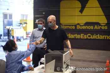 Rodríguez Larreta recorrió el Centro de Testeo La Rural - buenosaires.gob.ar