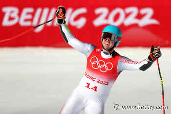 USA’s Cochran-Siegle wins silver in Super-G, 50 years after his mom’s gold