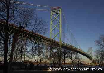 Protest prevents Canada-bound traffic from crossing Ambassador Bridge - Dawson Creek Mirror