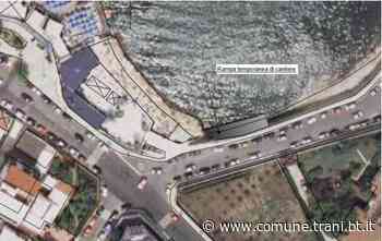 LAVORI DI RIGENERAZIONE COSTIERA, LE PRECISAZIONI DELL'AMMINISTRAZIONE - Città di Trani