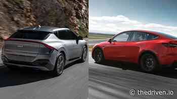 Wait for the EV grin or dive right in? Tesla Model Y versus Kia EV6 - The Driven