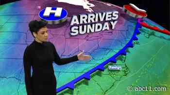 Sunny Stretch Continues, Warming Up