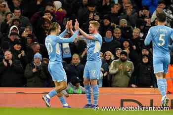 Kevin De Bruyne pikt zijn goaltje mee tegen Brentford, Tottenham verliest in eigen huis