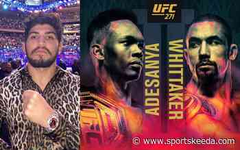 Dillon Danis promises $1000 for one person who likes his tweet - if Israel Adesanya beats Robert Whittaker at UFC 271 - Sportskeeda