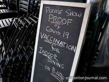 Edmonton exploring options to implement own vaccine passport program, indoor mask mandate in place for ages two and up
