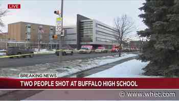 Student and security guard shot at Buffalo high school