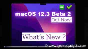 What’s new in macOS Monterey 12.3 Beta 2 (Video)