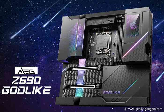 MSI MEG Z690 GODLIKE limited edition motherboard – “one board to rule them all”