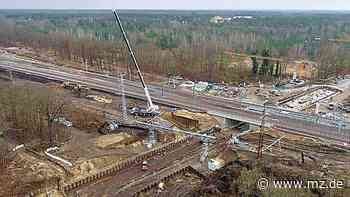 Ende in Sicht: Bahn beginnt letzte Bau-Etappe an der Überführung in Meinsdorf - Mitteldeutsche Zeitung