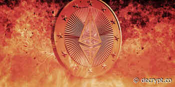 Ethereum Has Burned 1 Million ETH Since August Hard Fork - Decrypt