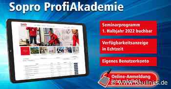 Sopro ProfiAkademie verstärkt Online-Aktivitäten