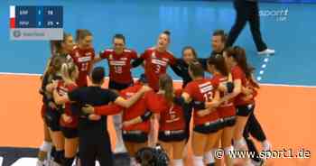 Volleyball: Rote Raben Vilsbiburg siegen im Playoff-Rennen bei Schwarz-Weiß Erfurt - SPORT1