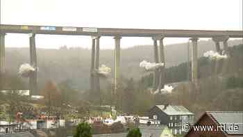 Siegen: Talbrücke Rinsdorf gesprengt - RTL Online