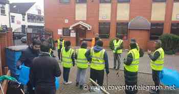 Coventry Mosque cleans up local area after rubbish seen 'spewing' onto streets - Coventry Live