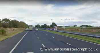 Section of M55 closed following 'serious crash'