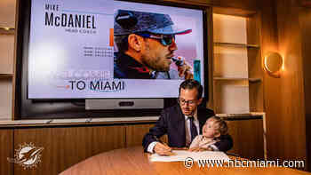 Miami Dolphins to Introduce Mike McDaniel as Team's Head Coach Thursday