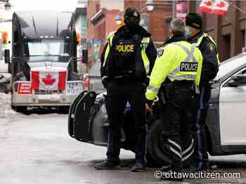 Today's letters: Federal government should pay Ottawa blockade policing costs