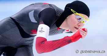 Canadian Isabelle Weidemann wins silver in 5,000M speed skating at Beijing Olympics
