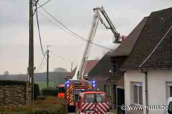 Forse schouwbrand langs het Vijverdal in Brakel - NUUS