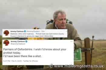 UTTER MADNESS: Jeremy Clarkson 'would have been' at farmers protest on vegan food - Malvern Gazette