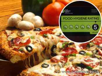 SCORES ON THE DOORS: The latest food hygiene ratings for Oxfordshire - Oxford Mail