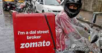 Indian food delivery firm Zomato's loss narrows on one-time gain - Reuters