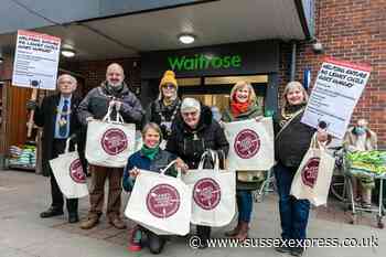 Mayors from Lewes, Newhaven and Seaford work together to fight food poverty - Sussex Express
