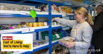 Brits 'already drowning' before energy bills rise as food bank use hits all-time record - The Mirror