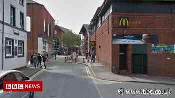Complaints Barrow food delivery drivers are blocking road by McDonald's - BBC News