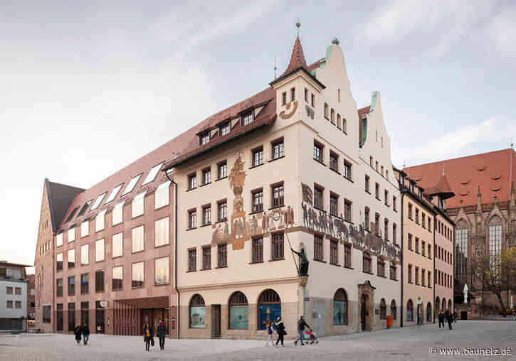 Handel am Nürnberger Hauptmarkt - Bürogebäude von Behles + Jochimsen