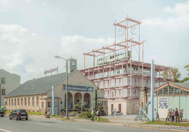 Garagenvernetzung - Konzept für Chemnitz von Frida Architekten und Age of Artist