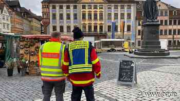 Entwarnung am Rathaus Coburg: Von Müllsack ging keine Gefahr aus - BR24