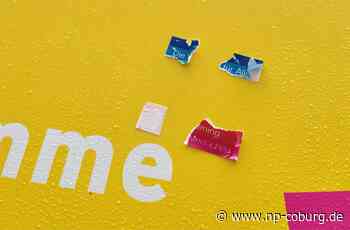 Mysteriöse Aufkleber - Querdenker kapern „Coburg ist bunt“ - Neue Presse Coburg