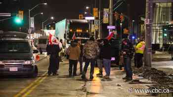 Blockade at Ambassador Bridge international crossing enters 4th day as protesters gain ground