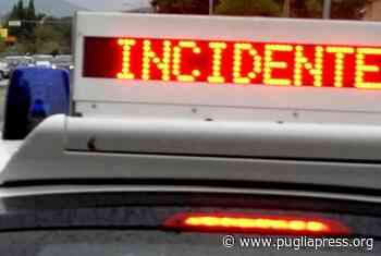 BARI: SULLA TANGENZIALE SI RIBALTA UNA MACCHINA, 1 FERITO - Puglia Press