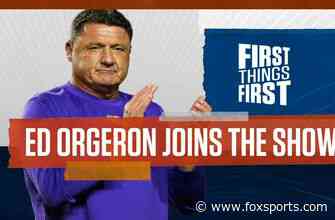 Ed Orgeron on his former QB: ‘I believed in Joe Burrow from the get-go’ I FIRST THINGS FIRST