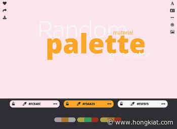 Random Color Generator For Material Design UI