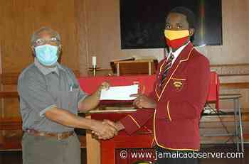 Christie Foundation donates three scholarships to Cornwall boys - Jamaica Observer
