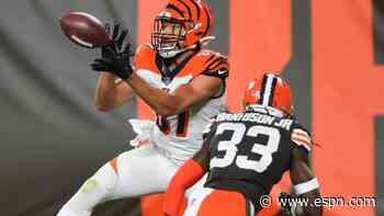 Uzomah vows to bathe in chili if Bengals win