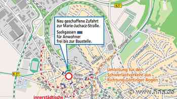 Kreisel-Bau in Bebra startet: Sperrungen und Umleitungen - HNA.de