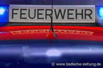 Feuerwehr rückt wegen Brandgeruch in Wohngebäude aus - Kenzingen - badische-zeitung.de